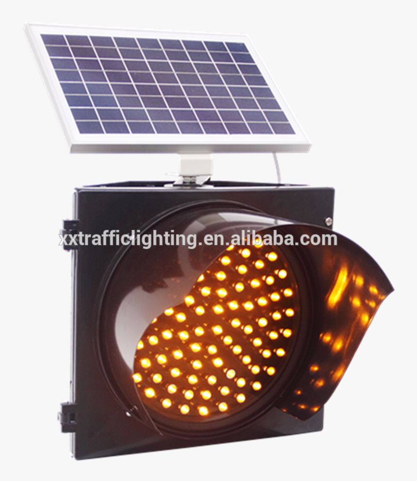 Solar Powered Led Traffic Light/battery Powered Led - Solar Powered Led Strobe Light, HD Png Download, Free Download