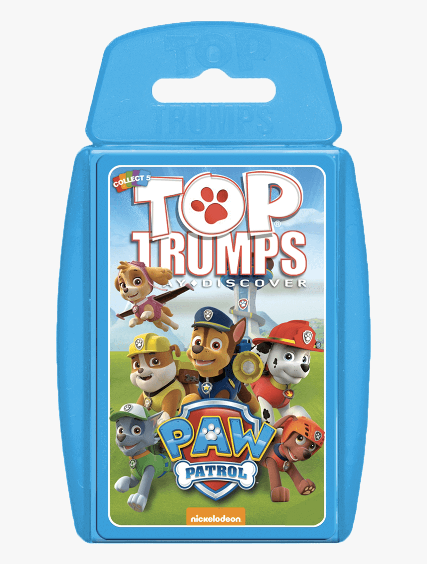 Transparent Paw Patrol Ryder Png - Top Trumps Paw Patrol, Png Download, Free Download