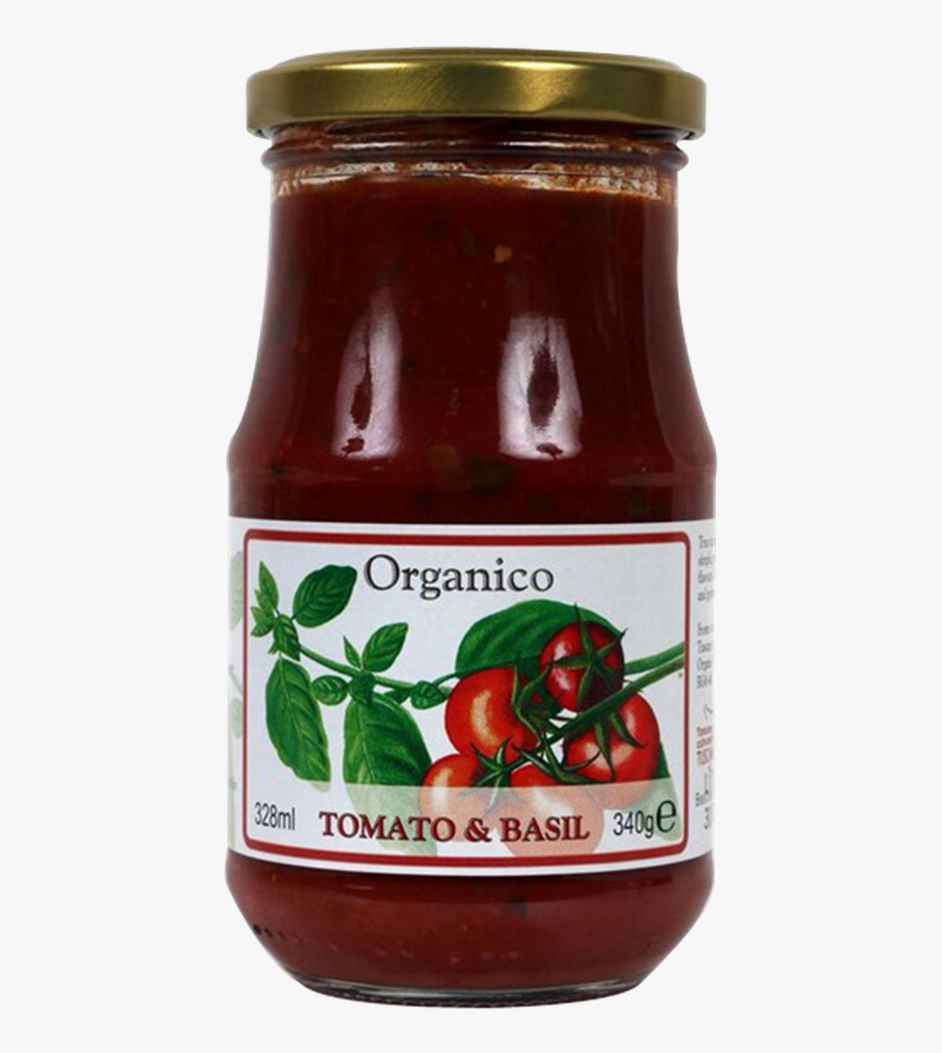 Organic Tomato And Basil Sauce - Basil, HD Png Download, Free Download