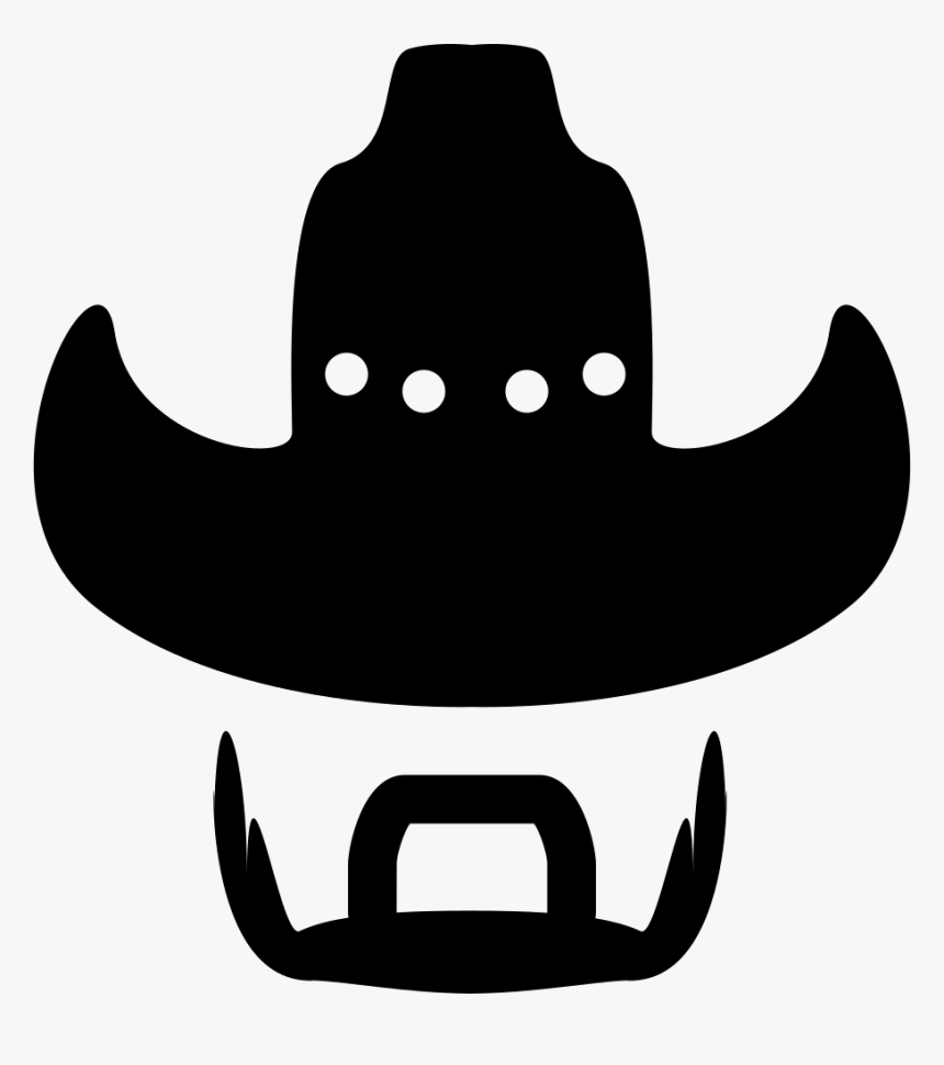 Cowboy Head - Cowboy Hat And Mustache Png, Transparent Png, Free Download