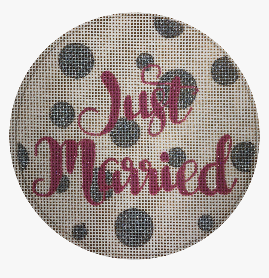 Just Married Round - Circle, HD Png Download, Free Download