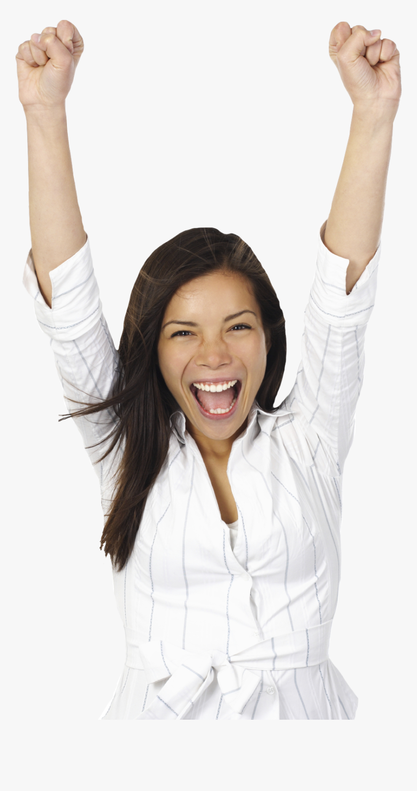 Happy People Studying , Png Download - Smiling Girl Transparent, Png Download, Free Download