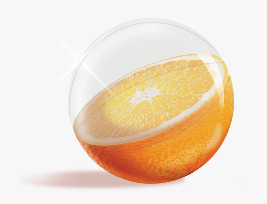 Orange Fruit Inflatable Beach Ball - Fruit Beach Ball, HD Png Download, Free Download