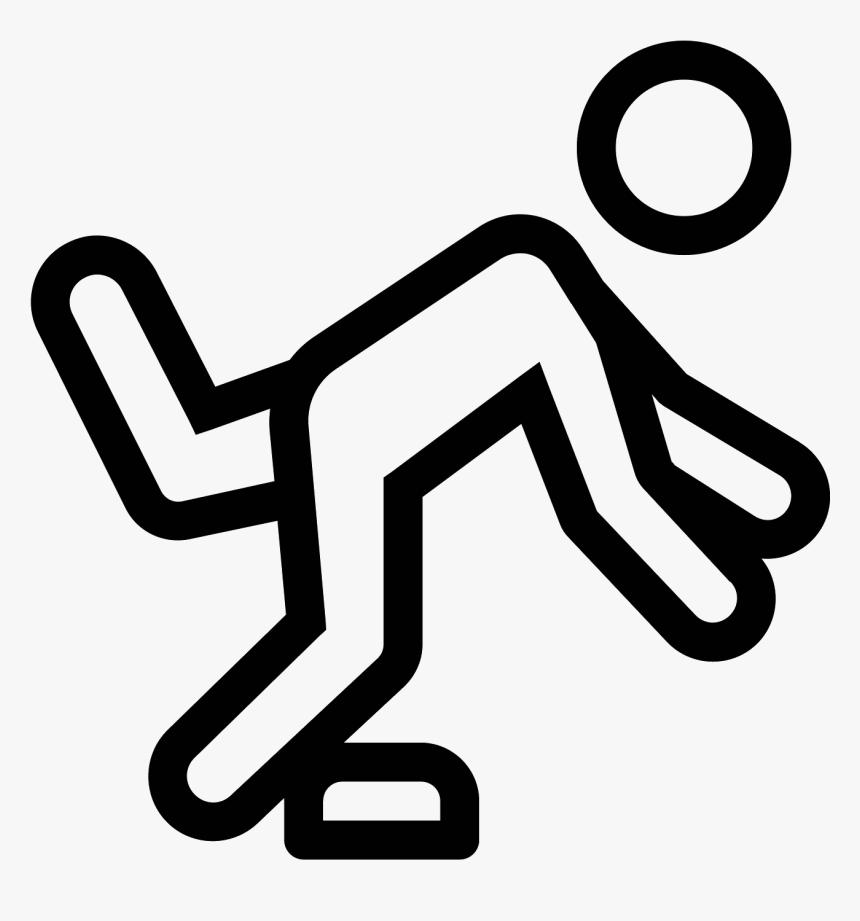 The Image Is Of A Person That Is Falling - Watch Your Step Vector, HD Png Download, Free Download