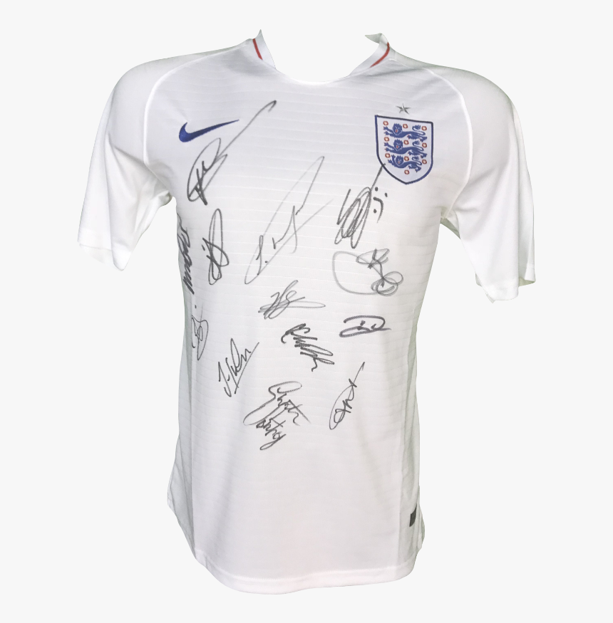 World Cup 2018 England Signed Jersey - Active Shirt, HD Png Download, Free Download