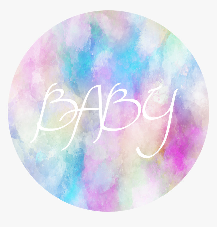 Color Colorsplash Baby Paradise Cute Cool Circle Pink - Circle, HD Png Download, Free Download