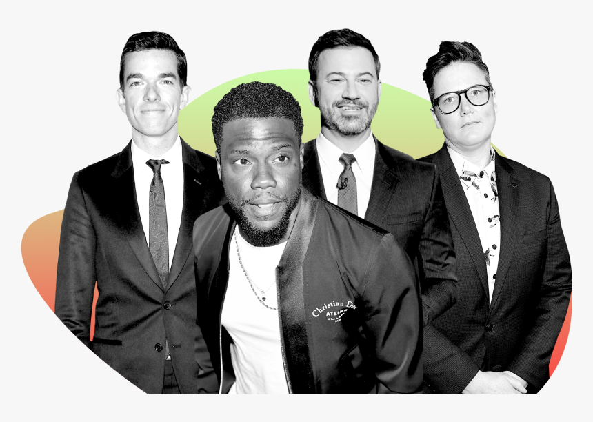 John Mulaney Kevin Hart Jimmy Kimmel Hannah Gadsby - Tuxedo, HD Png Download, Free Download