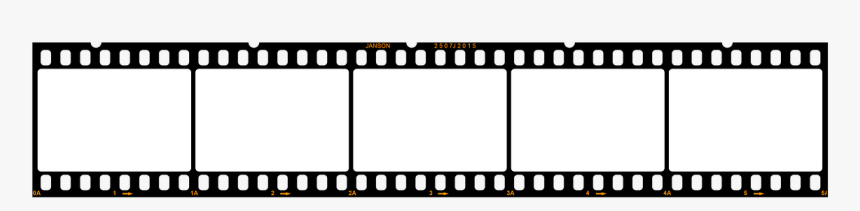 Filmstrip Empty 5 Pictures Free Photo - Long Film Strip, HD Png Download, Free Download