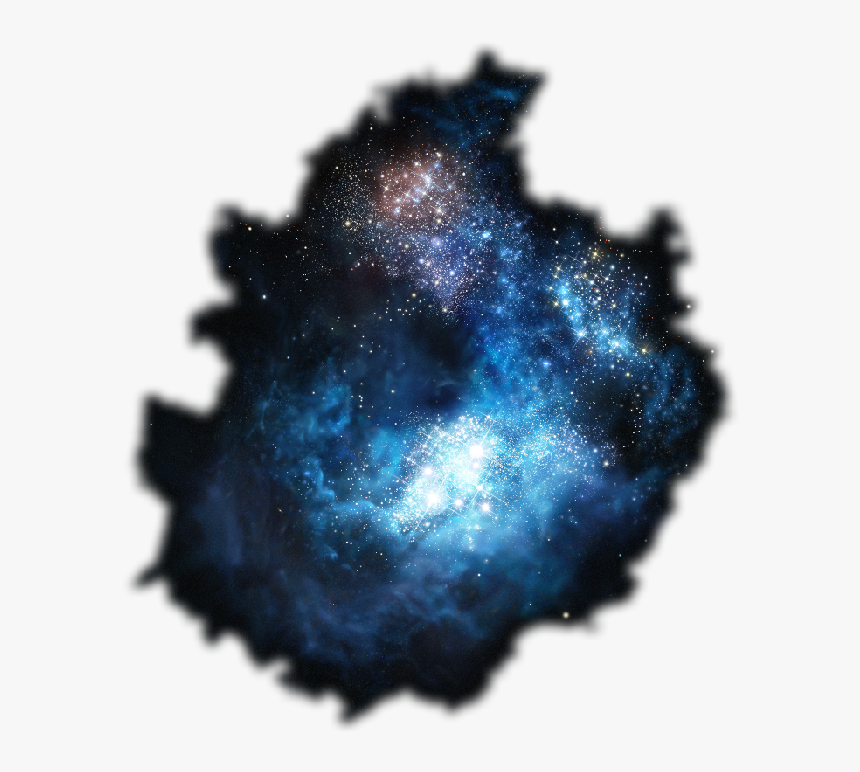 #space #effects #blue #galaxy #magic #black #sparkles - Cosmos Redshift 7, HD Png Download, Free Download