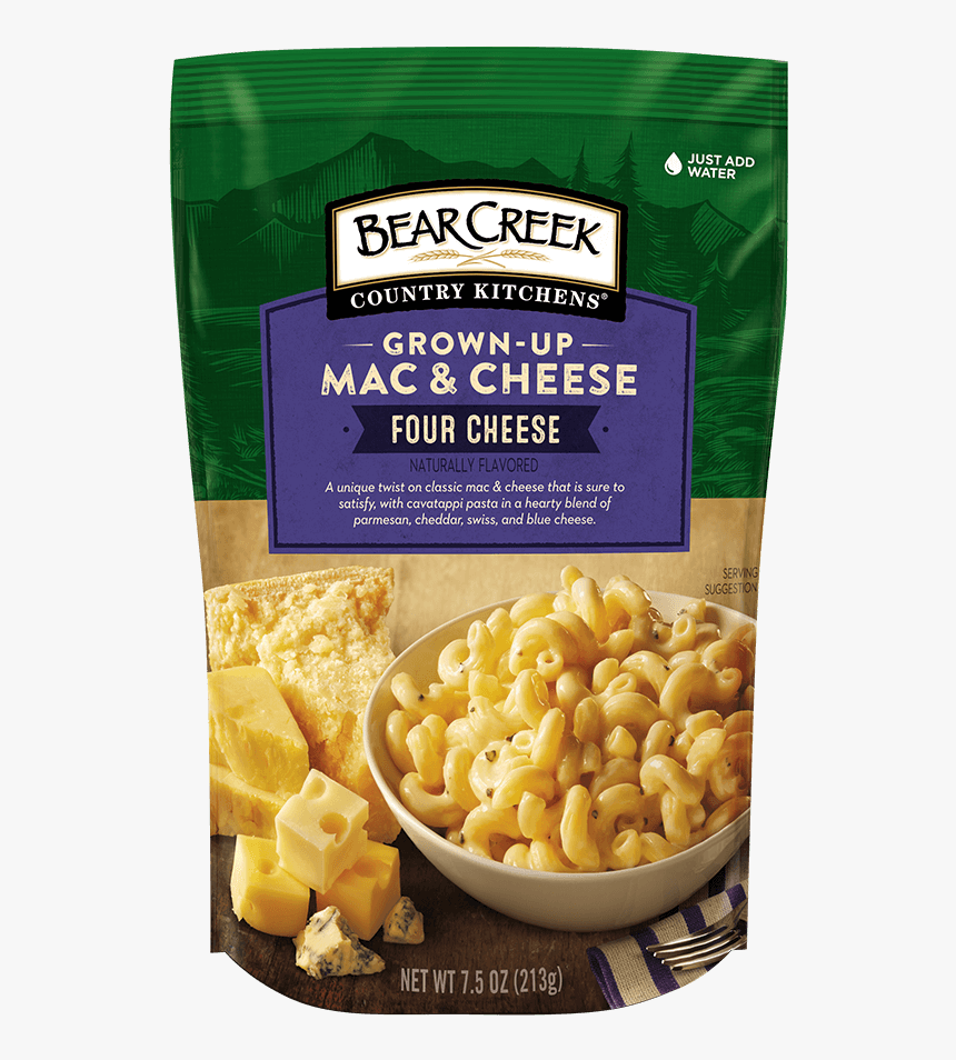 Image Of Four Cheese Macaroni & Cheese - Bear Creek Mac And Cheese, HD Png Download, Free Download