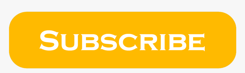 Yellow Subscribe Button Transparent, HD Png Download, Free Download