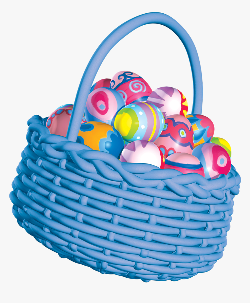 Easter Basket Png Photos - Clipart Easter Egg Basket, Transparent Png, Free Download