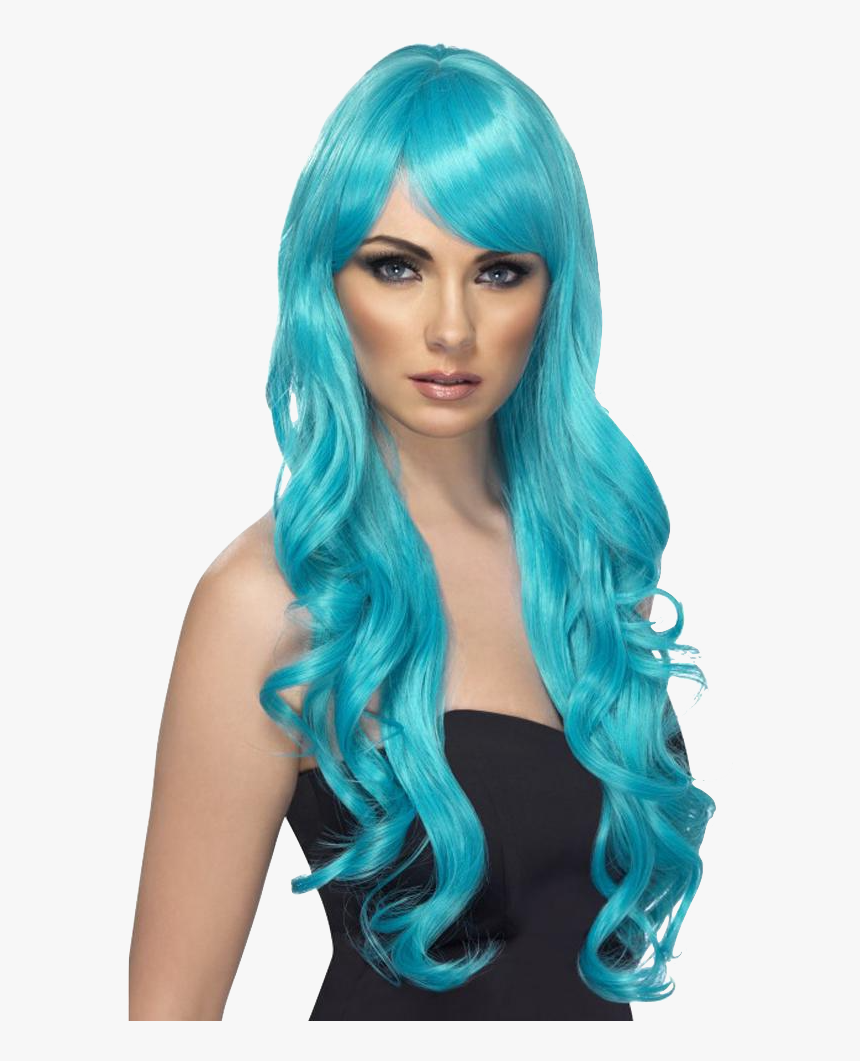 Transparent Long Hair Wig Png - Lace Wig, Png Download, Free Download