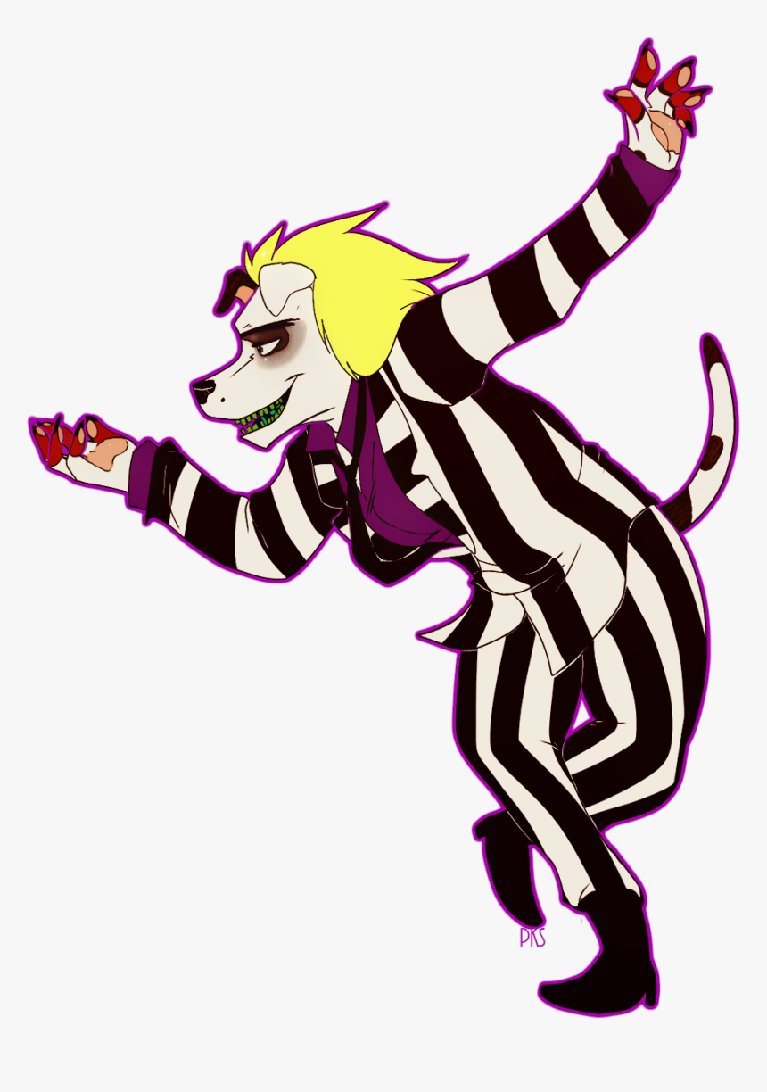 Badge - Beetlejuice - Illustration, HD Png Download, Free Download