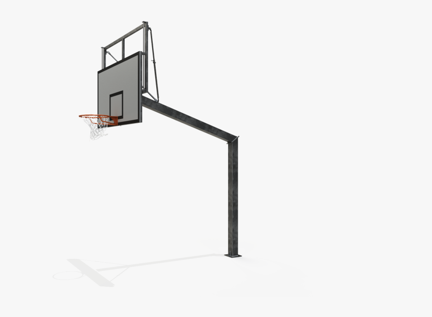 Basketball Goal Galvanized Adjustable 2,6, HD Png Download - kindpng