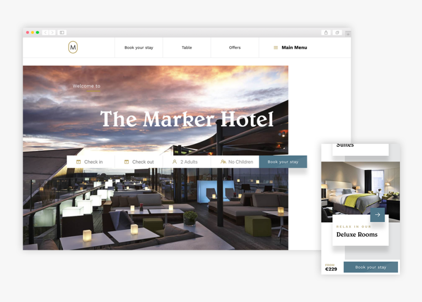 Kooba Blog Marker Main Image - Marker Hotel Dublin, HD Png Download, Free Download