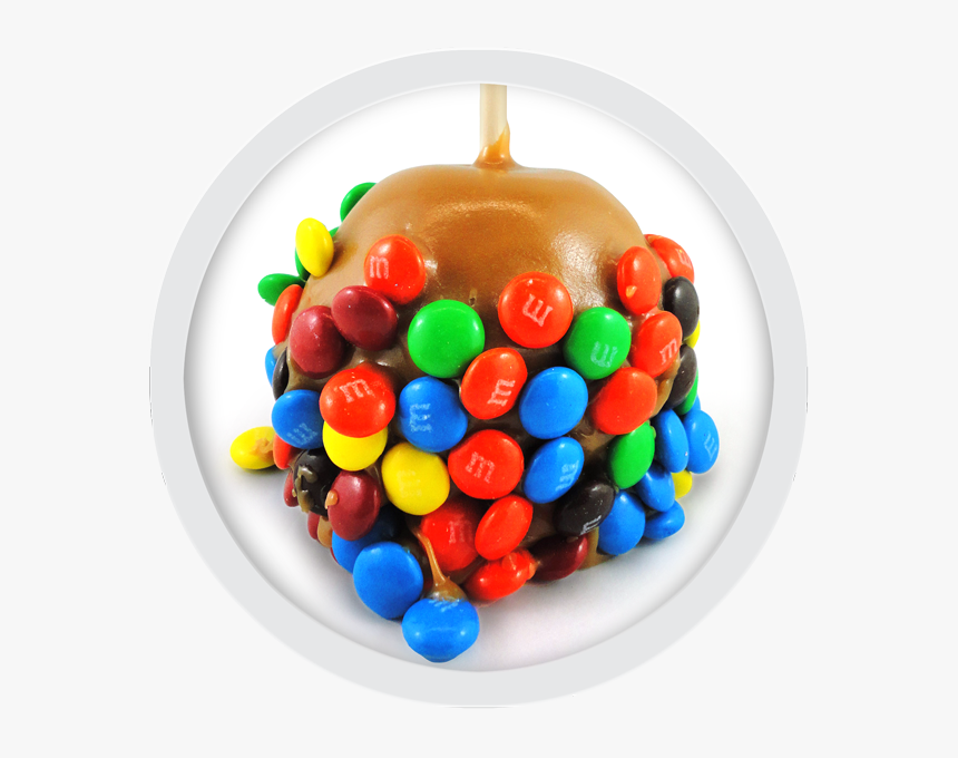 Candyapple-circle - Dessert, HD Png Download, Free Download