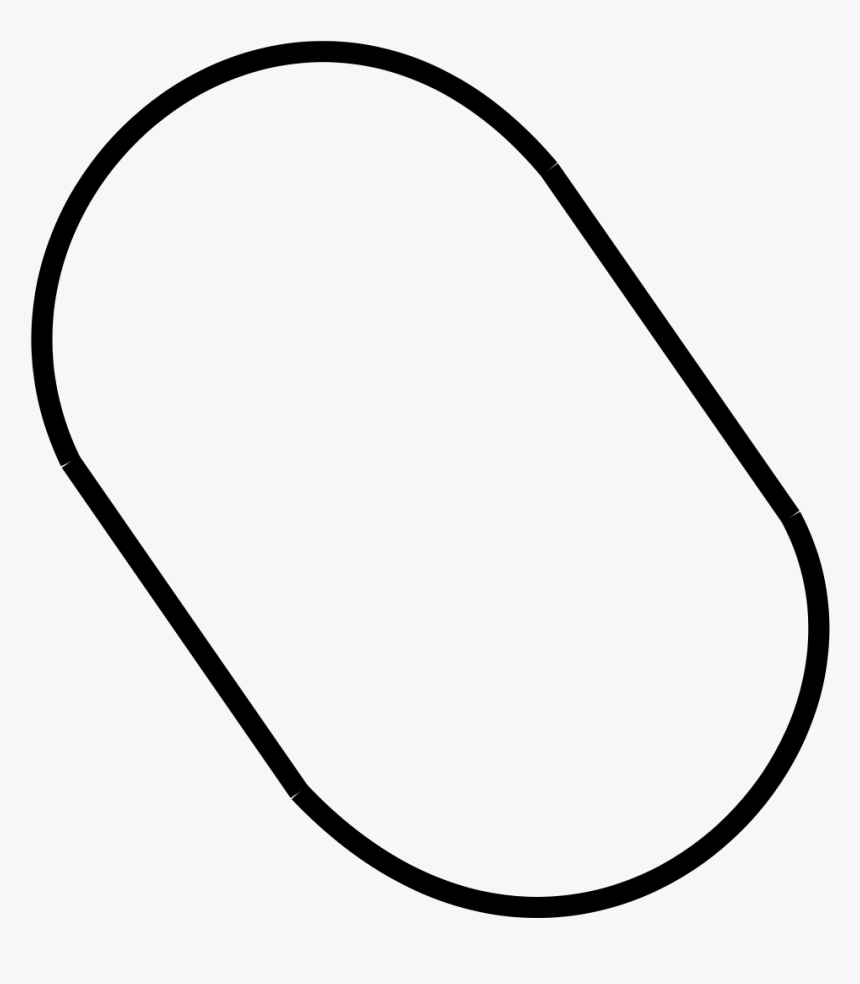 Race Track Oval Shape, HD Png Download, Free Download