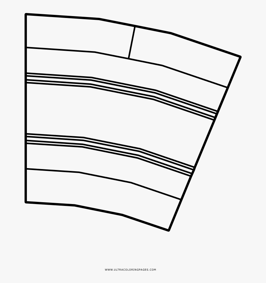 Blank Race Track Template - Line Art, HD Png Download, Free Download