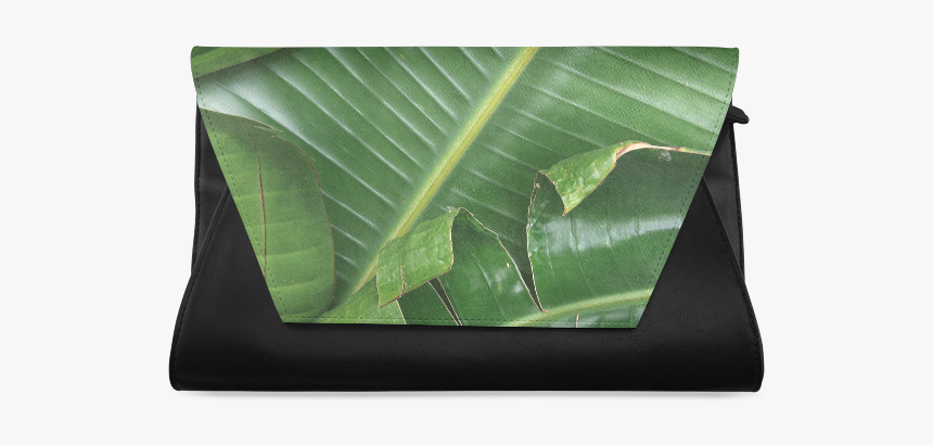 Banana Tree Leaves Clutch Bag - Handbag, HD Png Download, Free Download