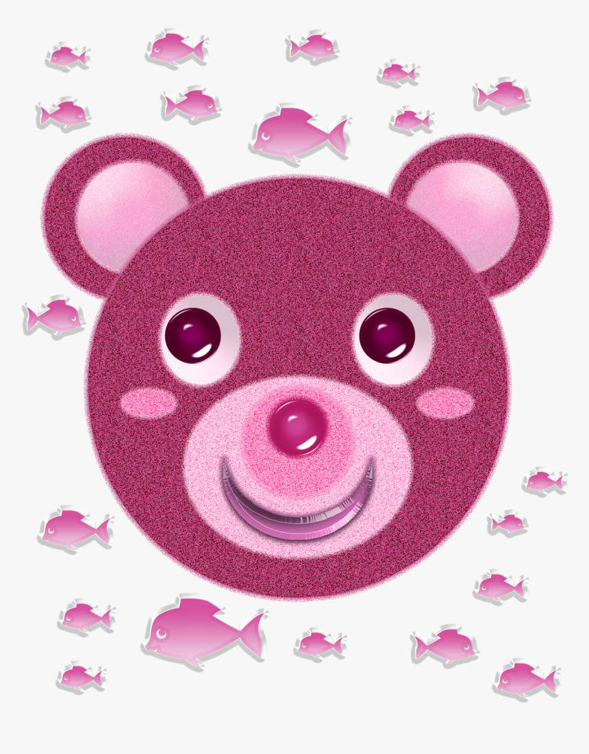 Transparent Bear Face Png - Face Green Bear Cartoon, Png Download, Free Download