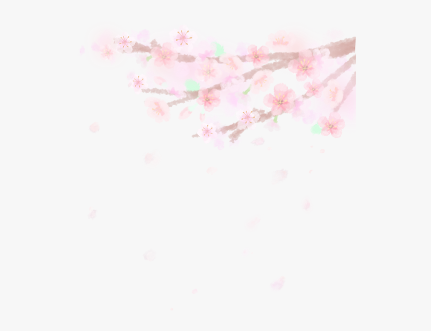 #sakura #flower #tree #petals #lighting #glitter #colorsplash - ペドロ, HD Png Download, Free Download
