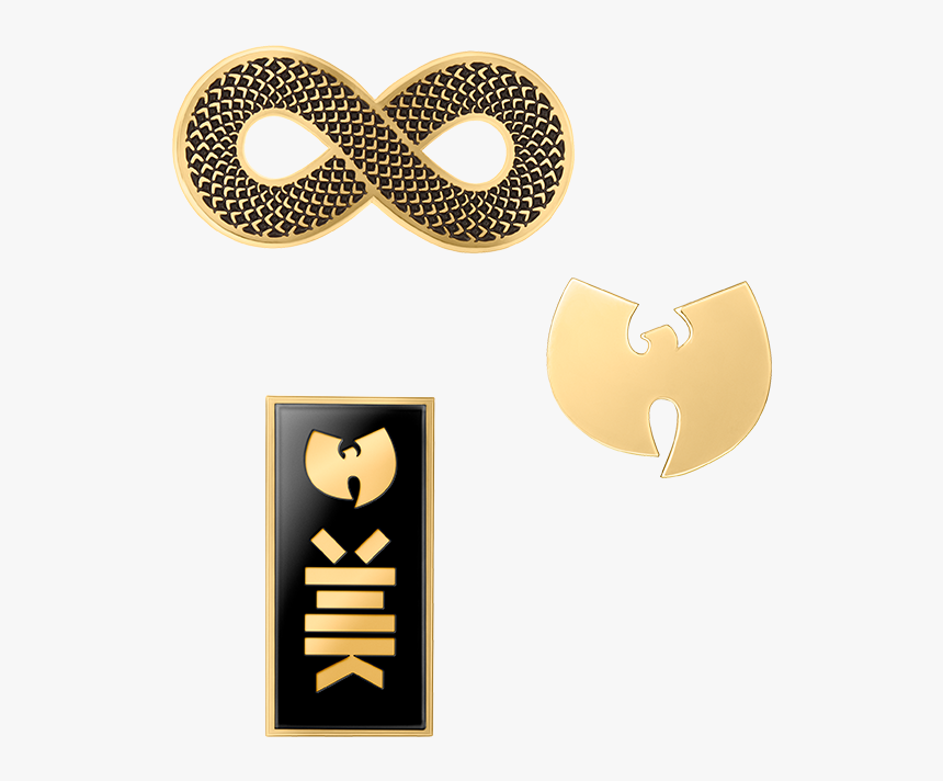 Wu Tang Clan Gold Pin, HD Png Download, Free Download