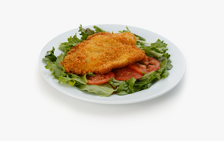 Breaded Fried Fish - Salmon With Curried Lentils, HD Png Download, Free Download