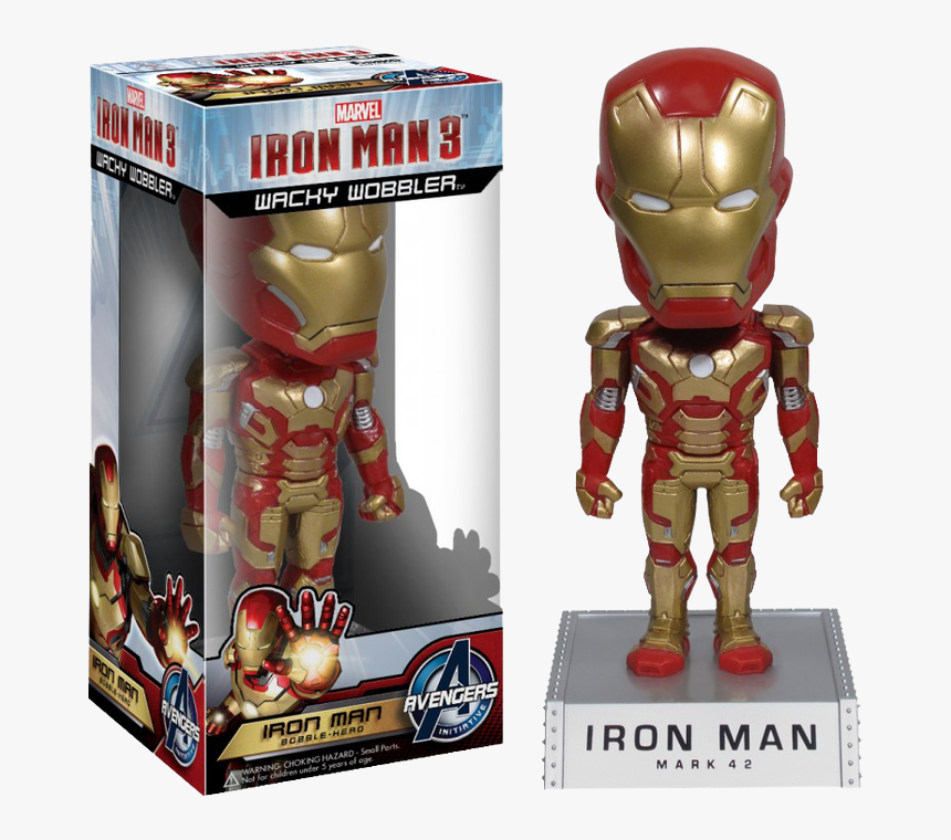 Wacky Wobbler Iron Man, HD Png Download, Free Download