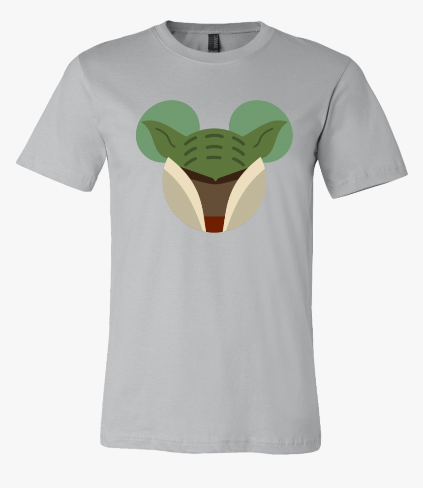 Yoda Mickey Head Shirt - T-shirt, HD Png Download, Free Download