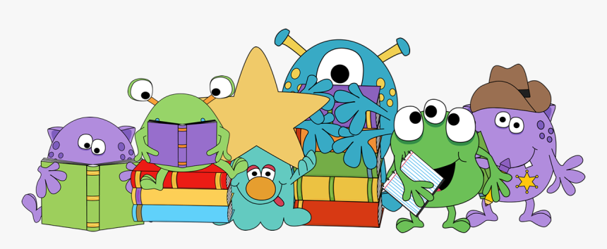 Transparent Monster Clipart Png - Monster Reading Book Clipart, Png Download, Free Download