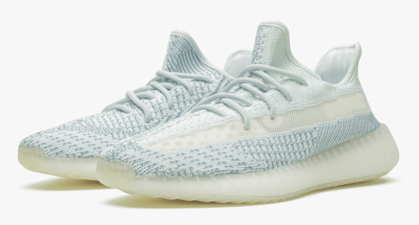 Yeezy 350 Cloud White, HD Png Download - kindpng