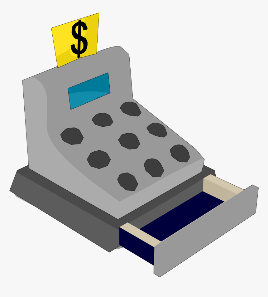 Cash Register - Machine, HD Png Download, Free Download