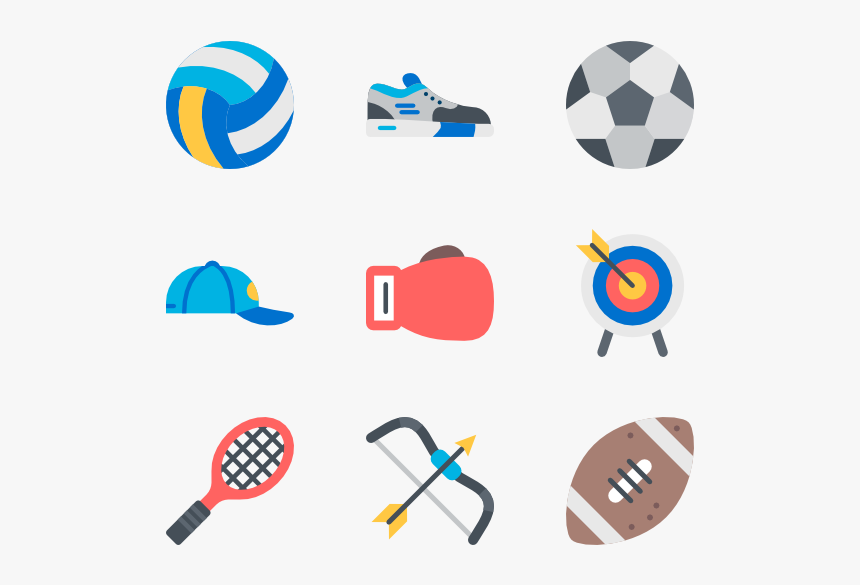 Sport Flat Design Png, Transparent Png, Free Download