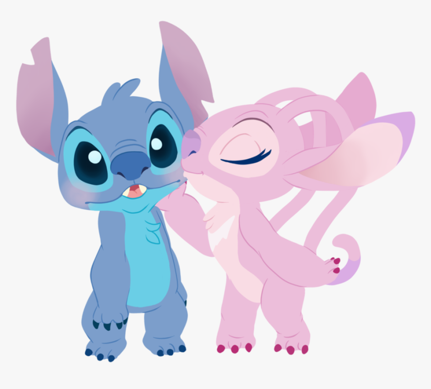 Angel Disneys Lilo Stitch Wallpapers - Stitch And Angel Png