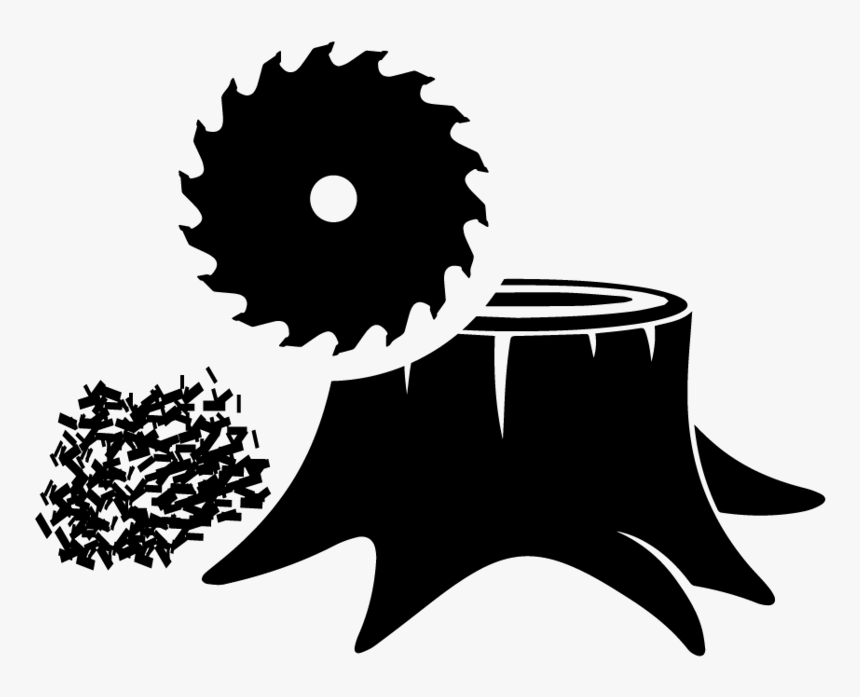 Stump Grinding - Tree Stump Vector, HD Png Download, Free Download