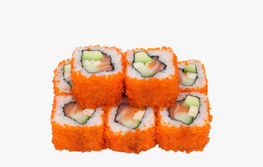 California Roll With Salmon - California Roll Png, Transparent Png, Free Download