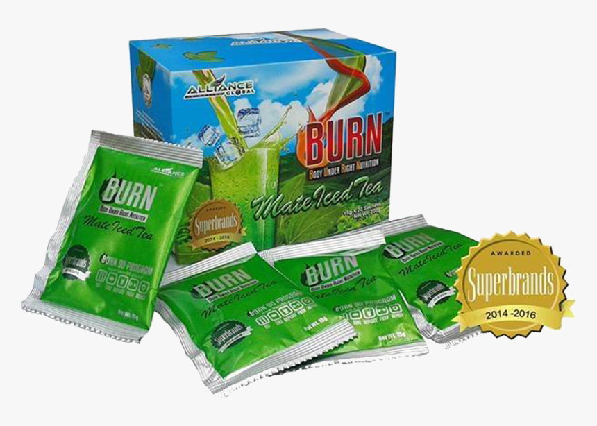 Mate Iced Tea - Burn Ice Tea Aim Global, HD Png Download, Free Download