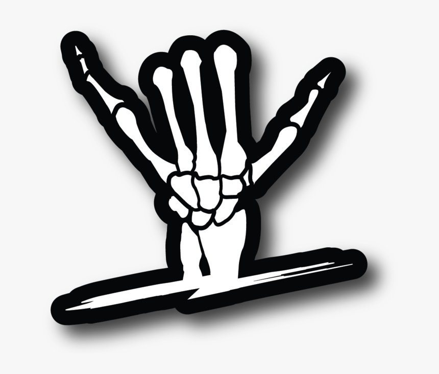 Transparent Shaka Png - Shreddy Stickers, Png Download, Free Download