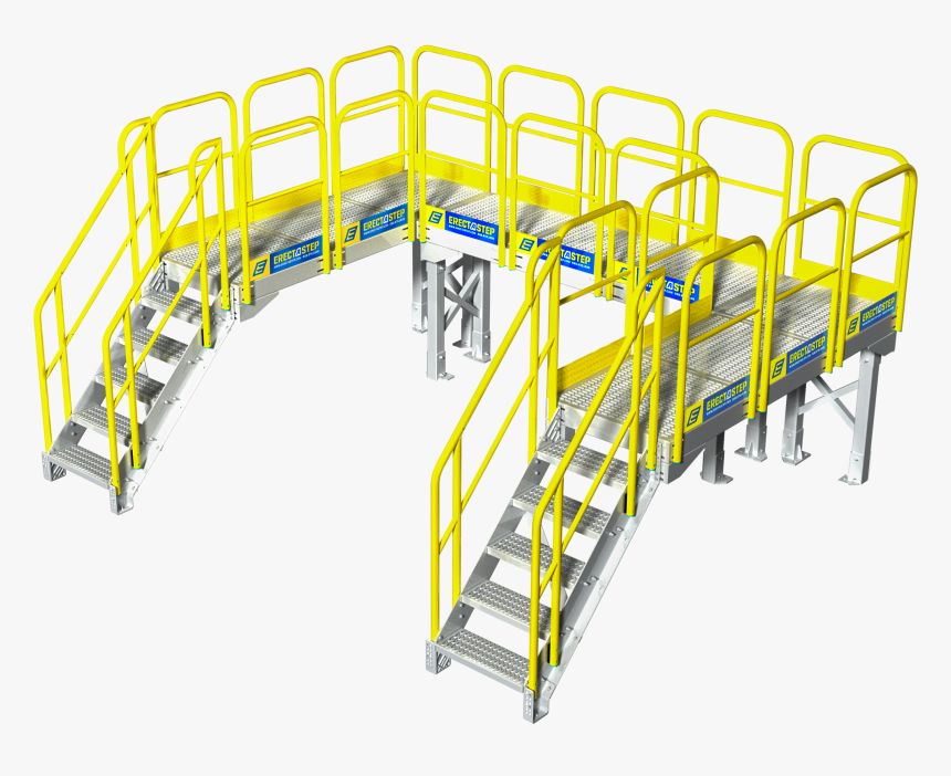 Keep Your Workers Safe With Our Assembly Line Stair - Stairs, HD Png Download, Free Download