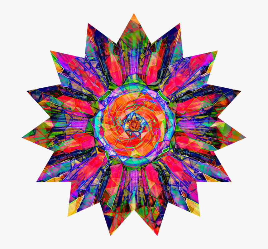 #sun #sunshine #sunburst #kaleidoscope #dbelit8 - Circle, HD Png Download, Free Download