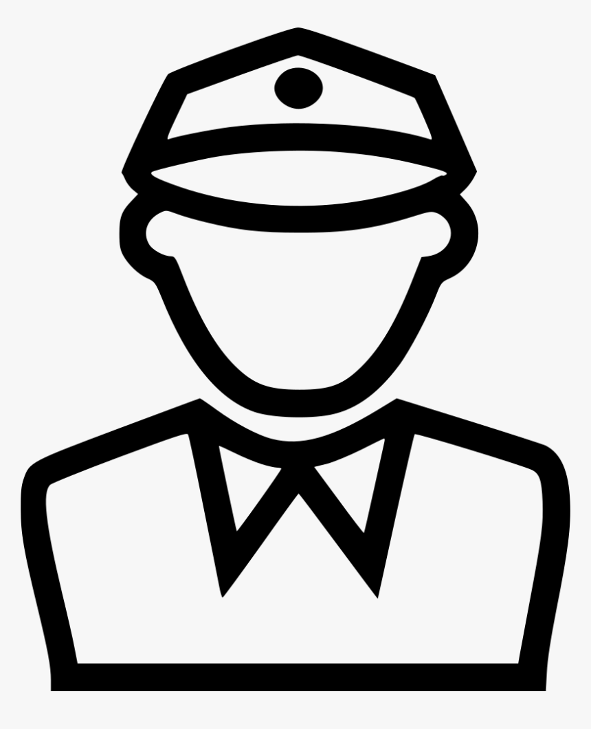 Police Man Comments - Traffic Police Icon, HD Png Download, Free Download