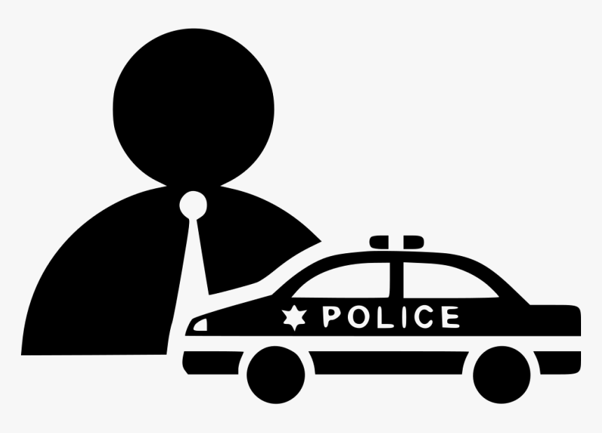 Black Png Police Car, Transparent Png, Free Download