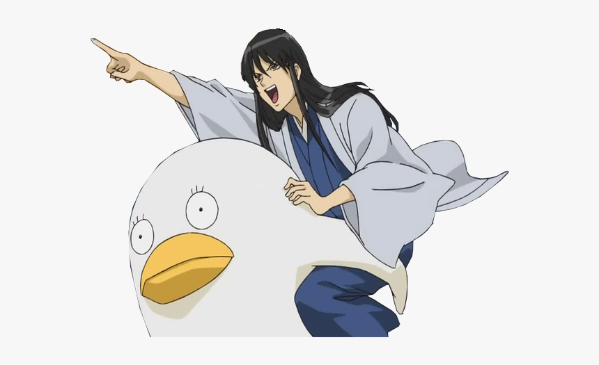 Sticker Kikoojap Gintama Katsura Zura Elizabeth - Katsura Png, Transparent Png, Free Download