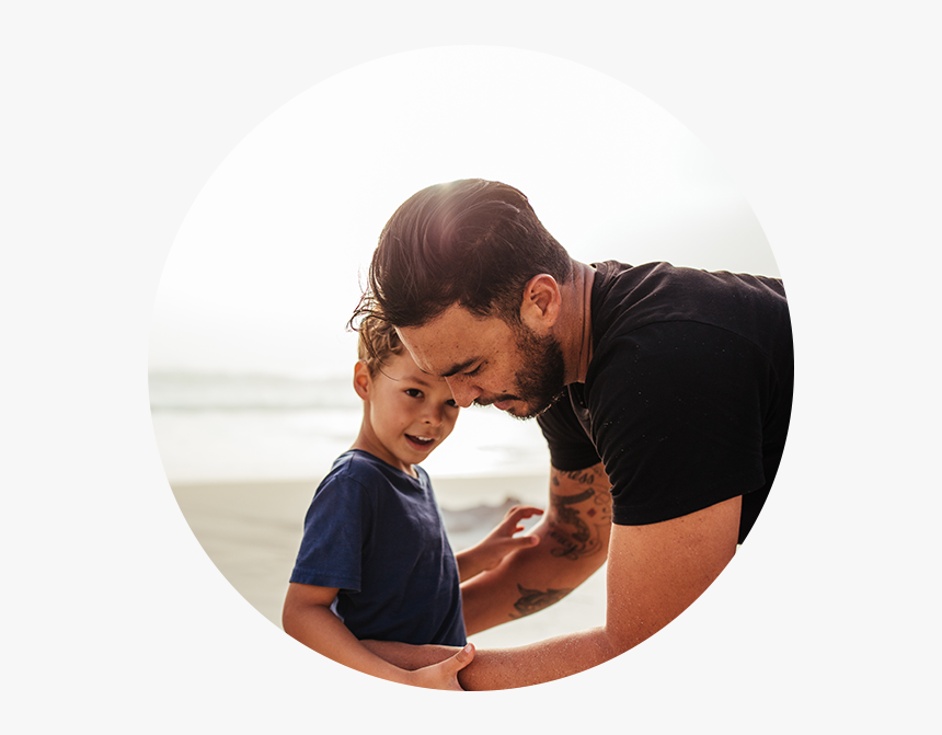 Homme Avec Son Fils, HD Png Download, Free Download