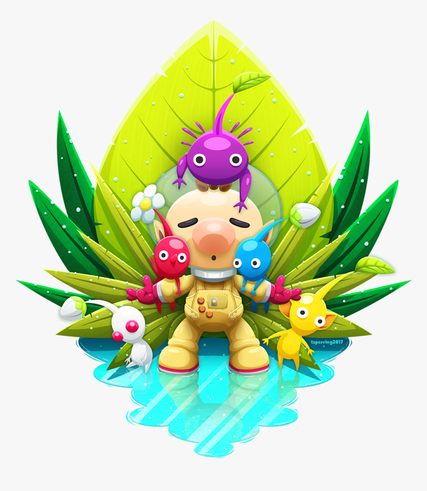 Pikmin Art, HD Png Download, Free Download