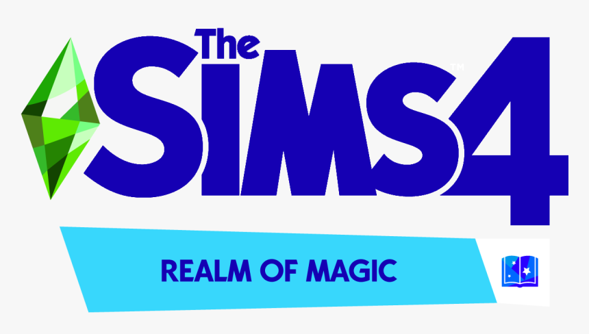 #logopedia10 - Sims 4 Realm Of Magic Logo, HD Png Download, Free Download