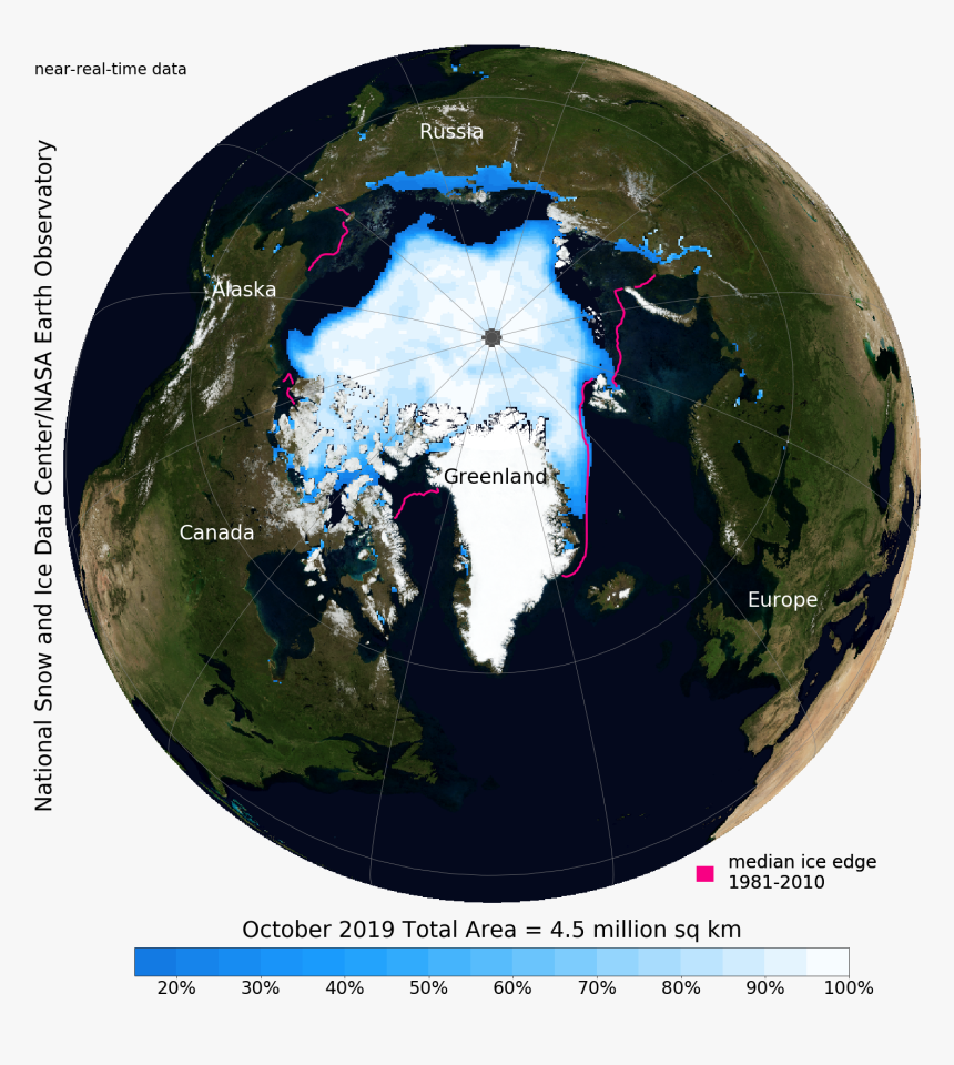 Arctic Sea Ice In 2019, HD Png Download, Free Download