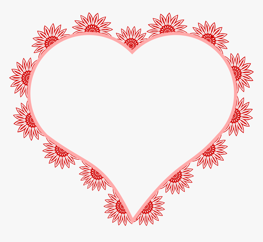 Heart Frame Hd Png, Transparent Png, Free Download