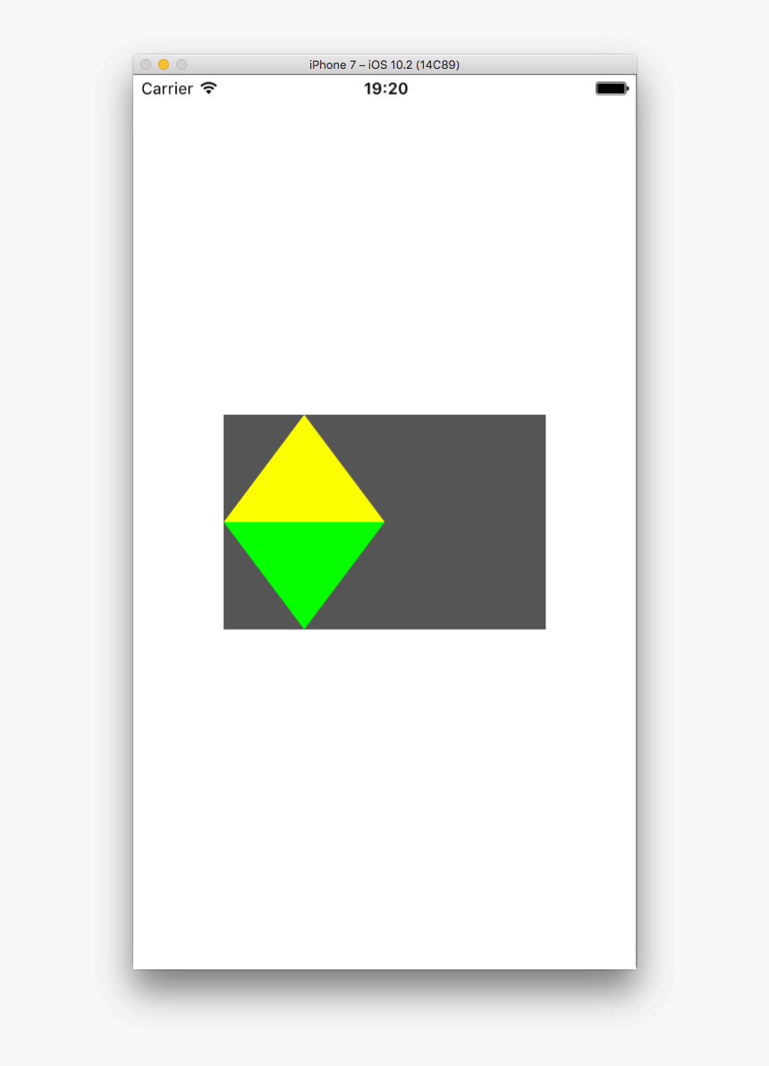 Two Shapes - Triangle, HD Png Download, Free Download